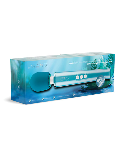 Cotr inc LW-053 Le Wand Dive Submersible Massager, Blue, IPX8