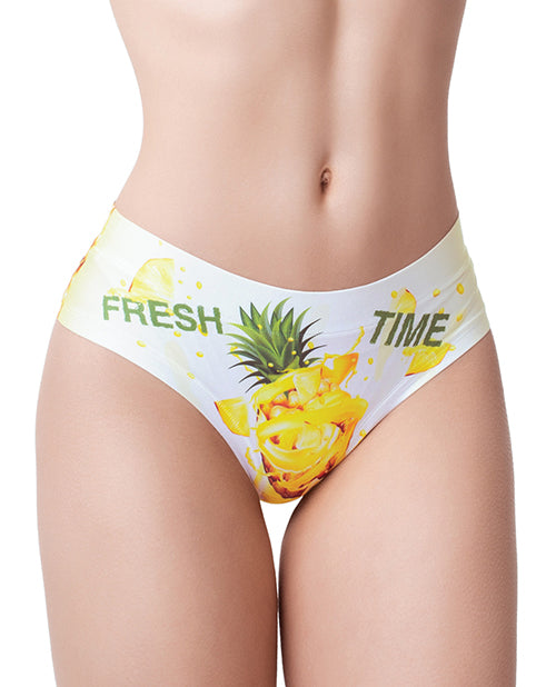 Mememe FSP-14 Summer Pineapple Print Underwear XL, Cotton Blend