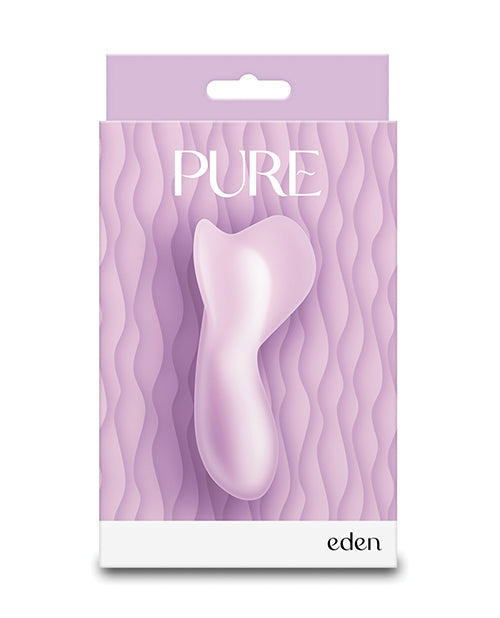 NS Novelties NSN-0204-24 Pure Eden Pebble Vibe, Purple, Rechargeable