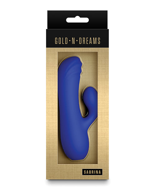 Gold-n-Dreams Sabrina Vibrating Rabbit, Rechargeable IPX6 Waterproof Silicone