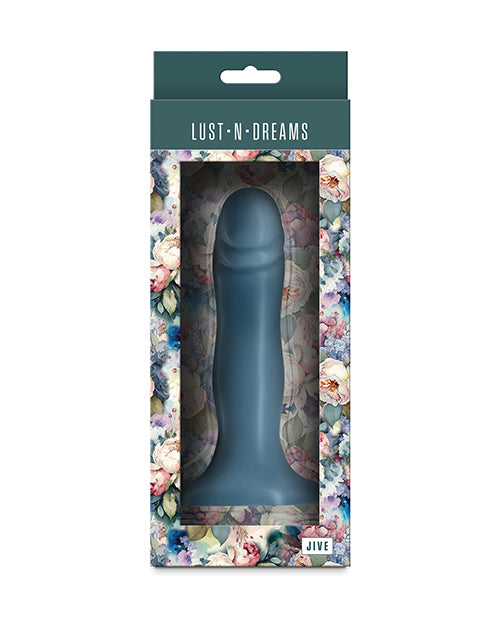 Ns Novelties NSN-0245-47 Jive - Ocean, Purple Silicone Dong with Suction Cup