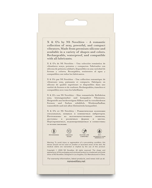 NS Novelties X & O's Tempt-Berry Vibrator