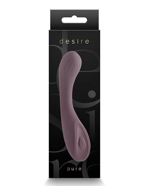 NS Novelties Desire Pure Vibrator, Multi-speed, Water Resistant, Silicone