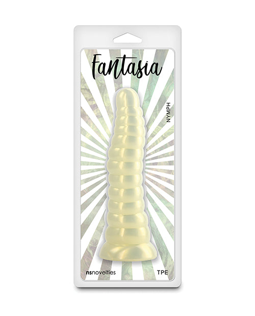 Ns novelties Fantasia Nymph - Amber, TPE, Shimmering & Suction Cup Base