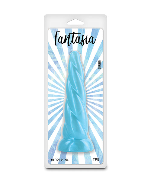NS Novelties Fantasia Siren Flexible Pleasure Toy with Suction Base, Turquoise