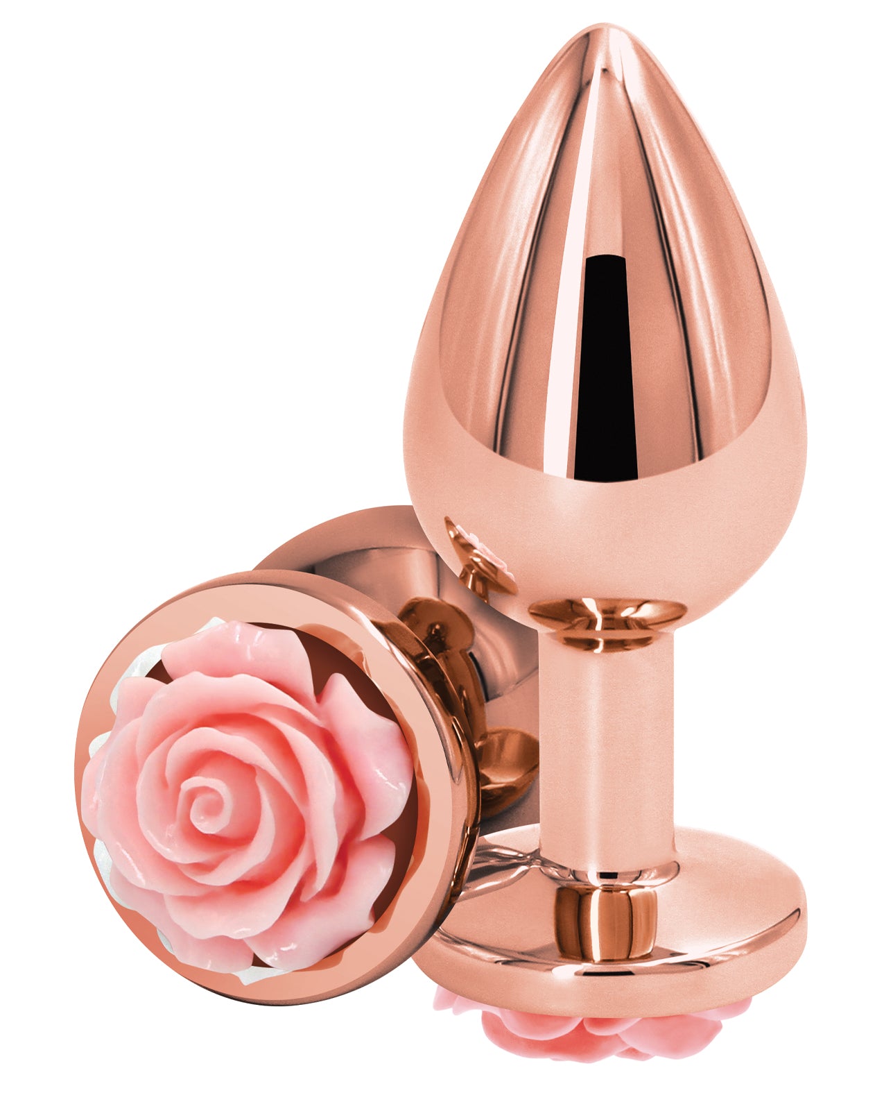 NS Novelties NSN-0965-24 Rear Assets Medium, Pink Aluminum
