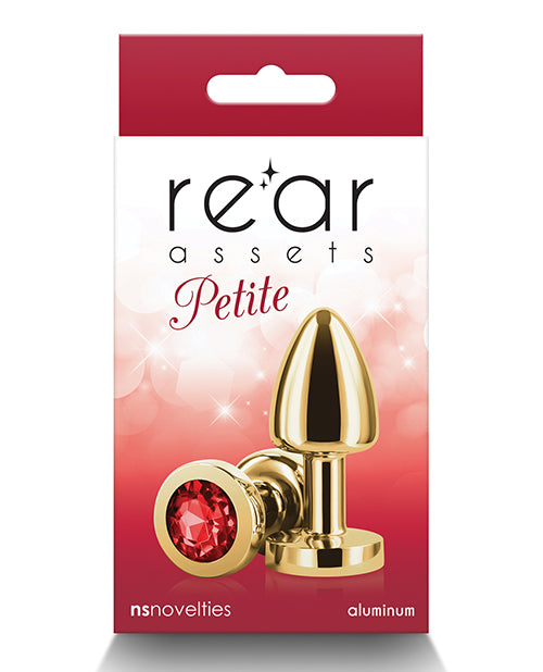 NS Novelties NSN-0966-11 Rear Assets Gold Petite, Red, Aluminum