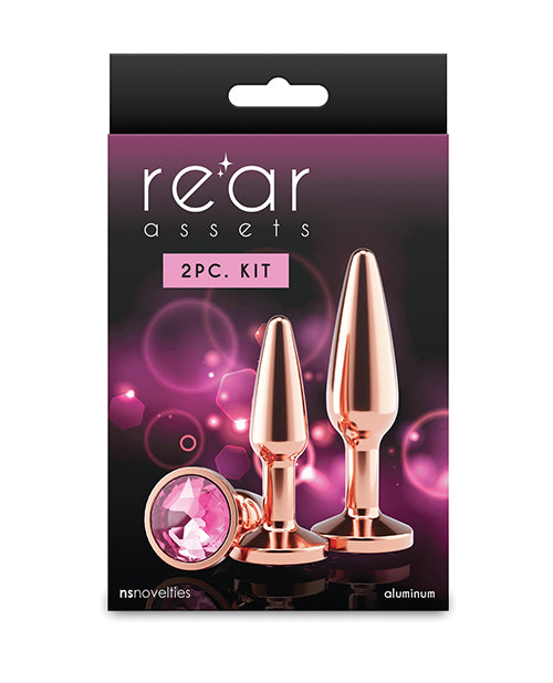 NS Novelties Rear Assets Tapered Trainer Kit, Rose Gold – Pink