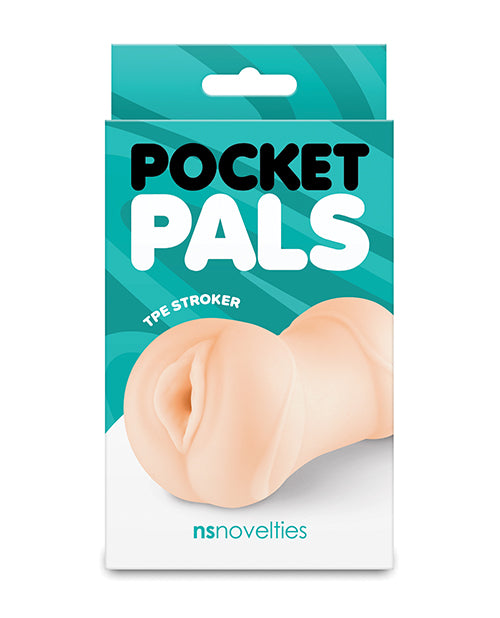 NS Novelties NSN-1020-01 Pocket Pals Vagina Stroker, White, TPE