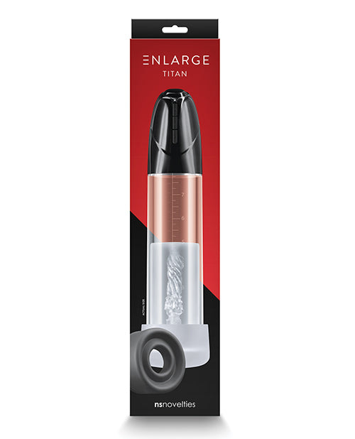 NS Novelties NSN-1025-23 Enlarge Titan Pump, Black
