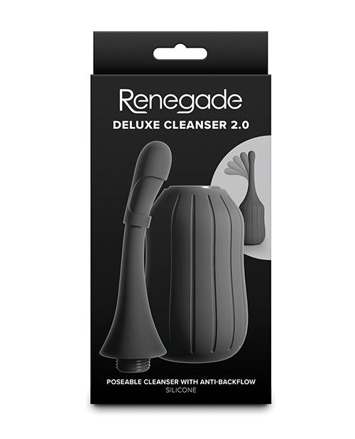 NS Novelties Renegade Deluxe Cleanser 2.0, Body-Safe Silicone