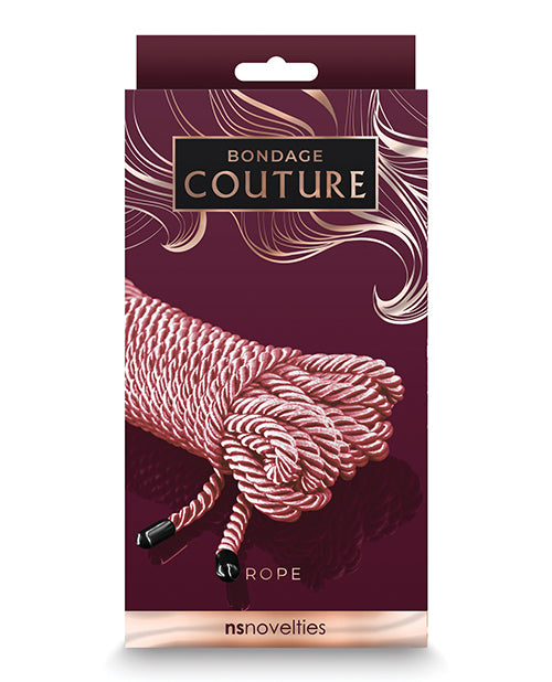 NS Novelties NSN-1307-34 Bondage Couture Rope, Rose Gold, 25 ft