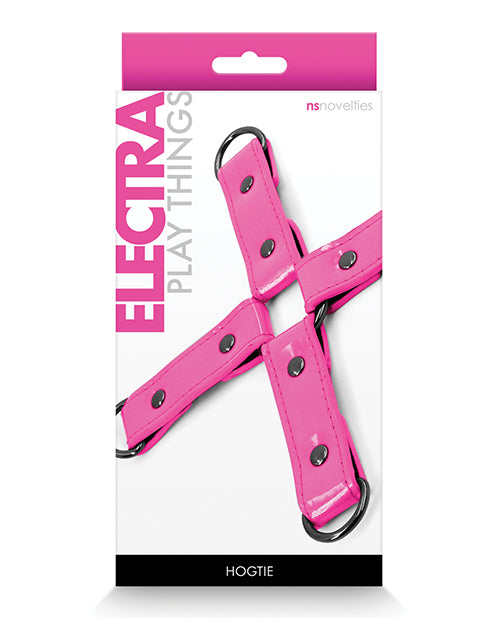 NS Novelties Electra Play Things Hog Tie, Pink – Body-Safe & Neoprene Lined