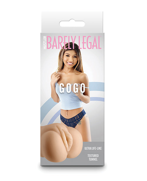 NS Novelties NSN-1806-21AP Barely Legal Gogo Stroker, Ivory TPE/TPR