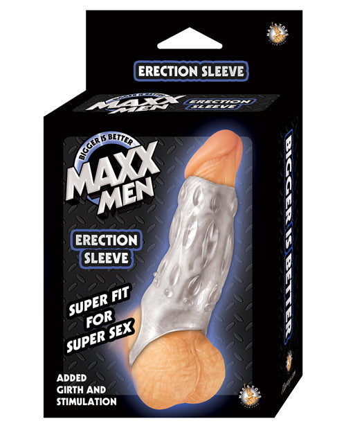 Nasstoys 2617-1 Maxx Men Erection Sleeve, Vibrating TPE 4.5" Length