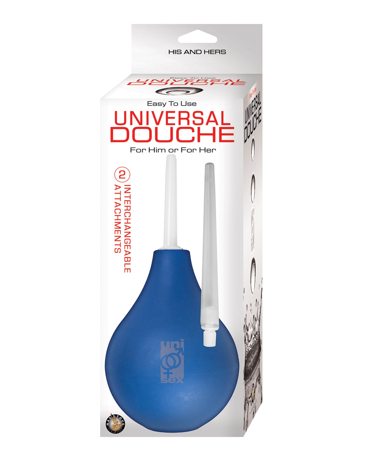 Nasstoys 2999-1 Universal Douche, Body Safe Silicone, Waterproof