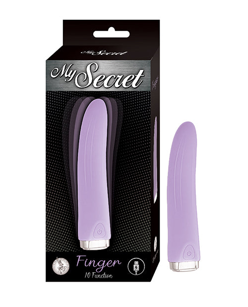 Nasstoys My Secret Finger Rechargeable Vibrator, Purple