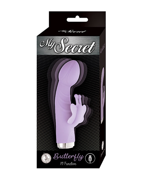 Nasstoys My Secret Butterfly Dual Stimulator, Purple