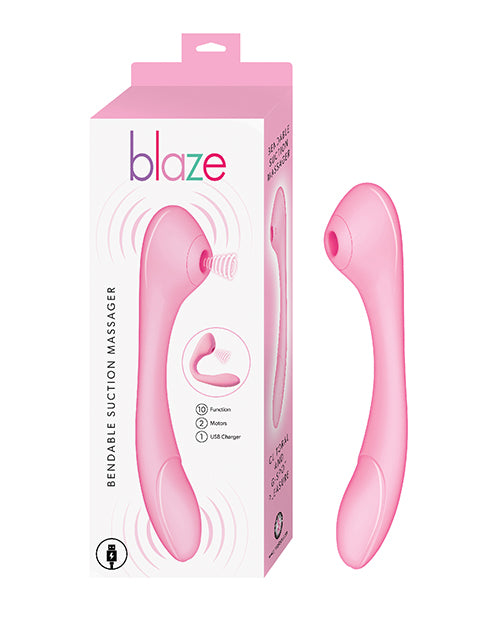Nasstoys Blaze Bendable Suction Massager, Pink