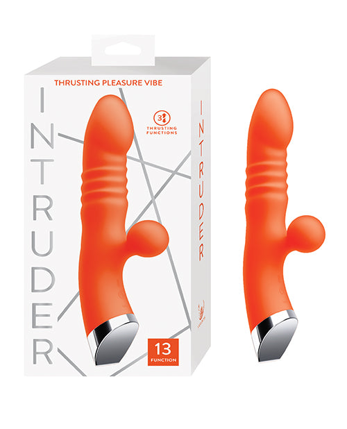 Nasstoys 3304-1 Intruder Thrusting Pleasure Vibe, Silicone/ABS, 3 Thrust Modes