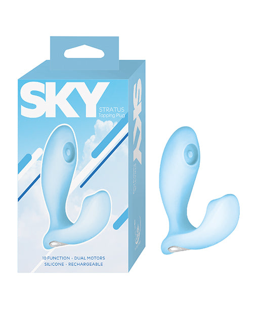 Nasstoys 3310 Sky Stratus Tapping Plug, Light Blue, Dual Motors, 10 Functions