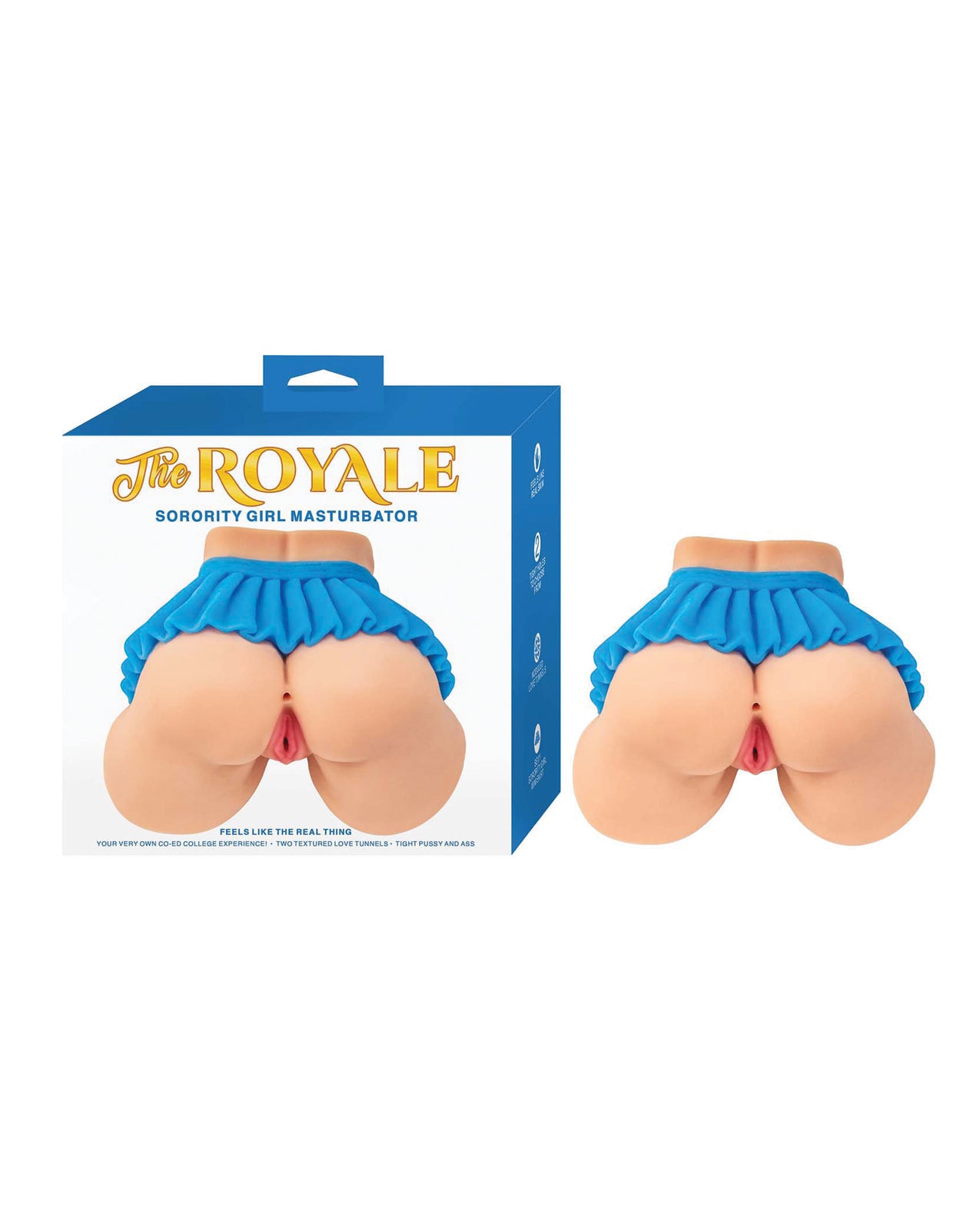 Nasstoys 3325 The Royale Sorority Girl Masturbator, Dual-Entry TPR