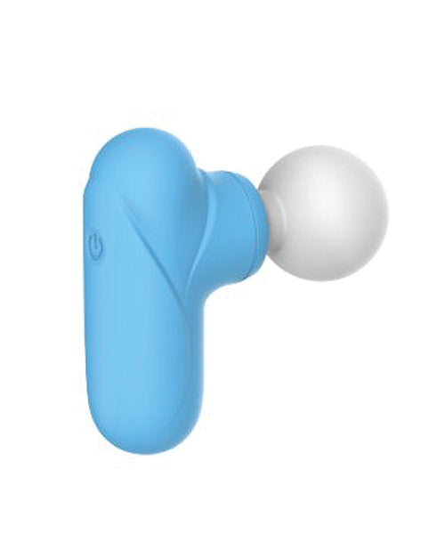 Wild Pop Vibe Pocket Purr Mini Massager, Blue – 10 Modes, Waterproof
