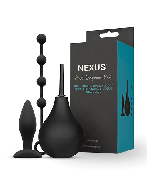 Nexus Beginner Anal Kit, 3-Piece Body-Safe Silicone Set