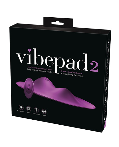 Orion versand gmbh and co 05532630000 Vibepad 2 Licking Pad, Purple, Warming