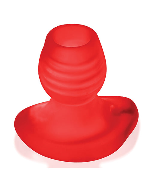 Oxballs and Hunky Junk OX-3044-2-REDMPH Glowhole 2 Buttplug, Large, Red Morph