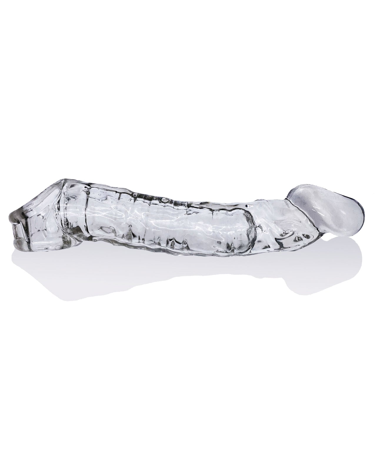 Oxballs OX-3046-CLR Muscle Ripped Cocksheath, Clear TPR