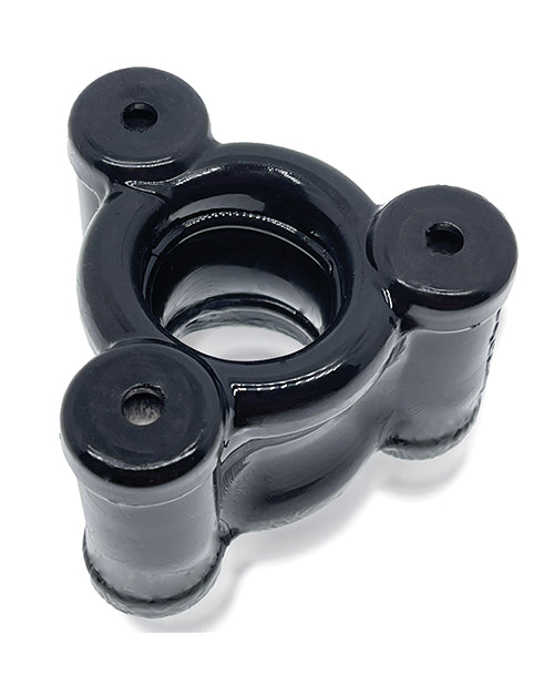 Oxballs OX-3056-BLK Buzz Squeeze Ballstretcher Vibe, Black, TPE
