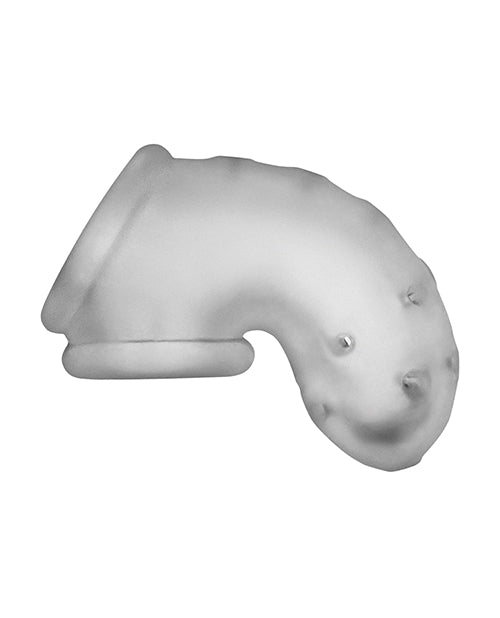 Oxballs OX-3086-CLRICE Airlock Air-Lite Vented Chastity Cage, Clear Silicone