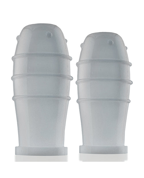 Oxballs OX-3211-CLR Lankyz Silicone Nip Suckers, Clear, 3-inch Depth