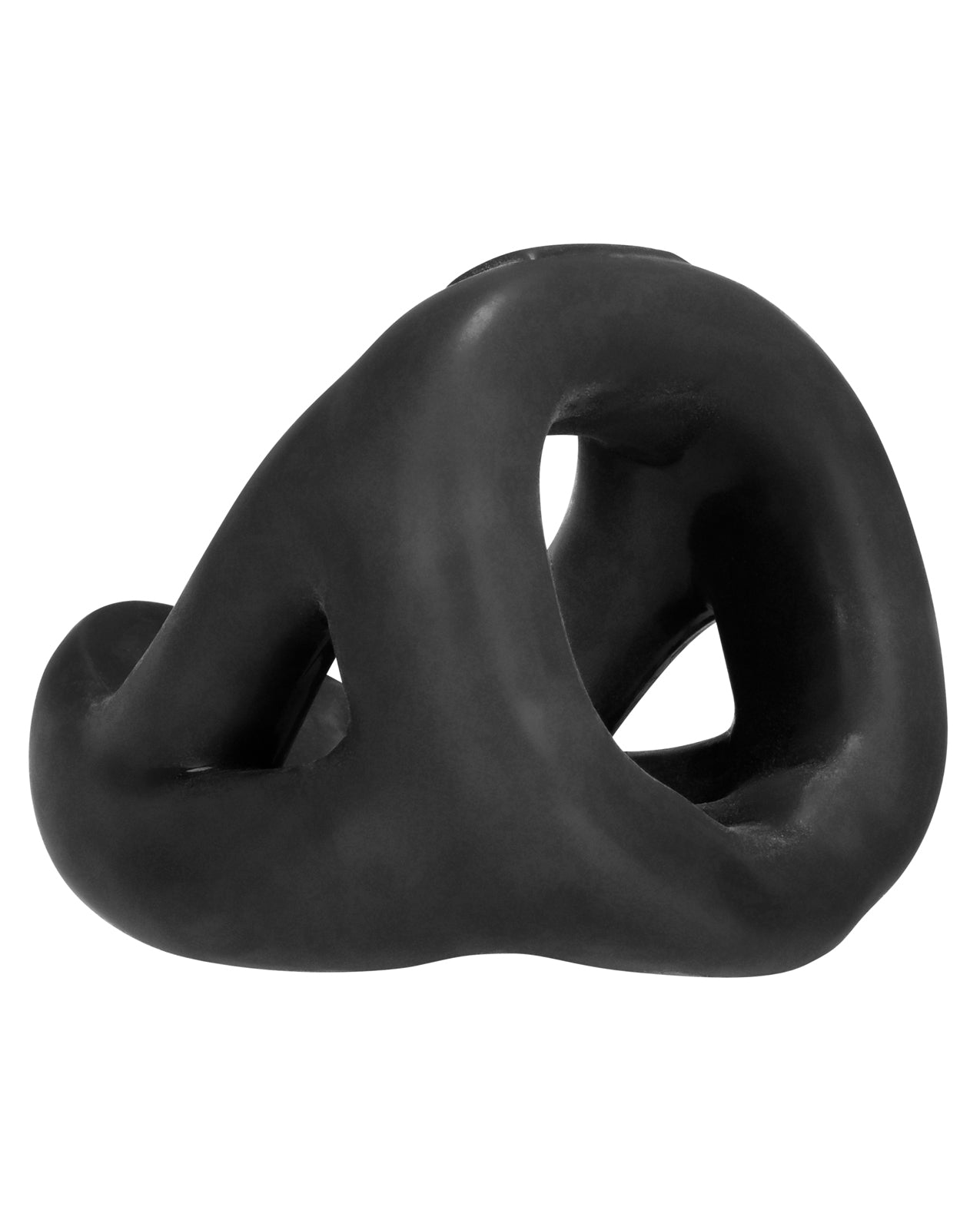 Hunky Junk HUJ-105-TAR Slingshot 3 Ring Teardrop, Silicone Blend, Black