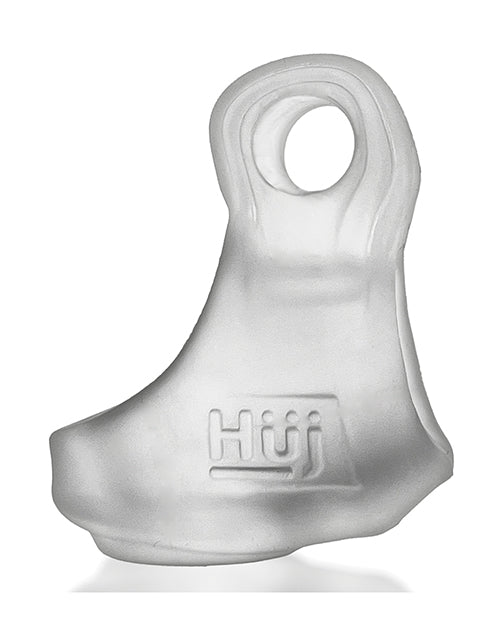 Oxballs and Hunky Junk HUJ-133-CLRICE Revsling Sling w/Vibe, Clear, Silicone/TPR