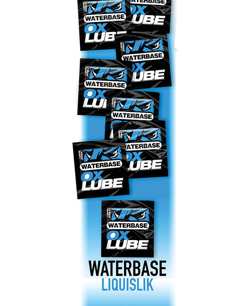 Oxballs and Hunky Junk OXLW-04 OXLube Liquislik Waterbase, 50 Sachets