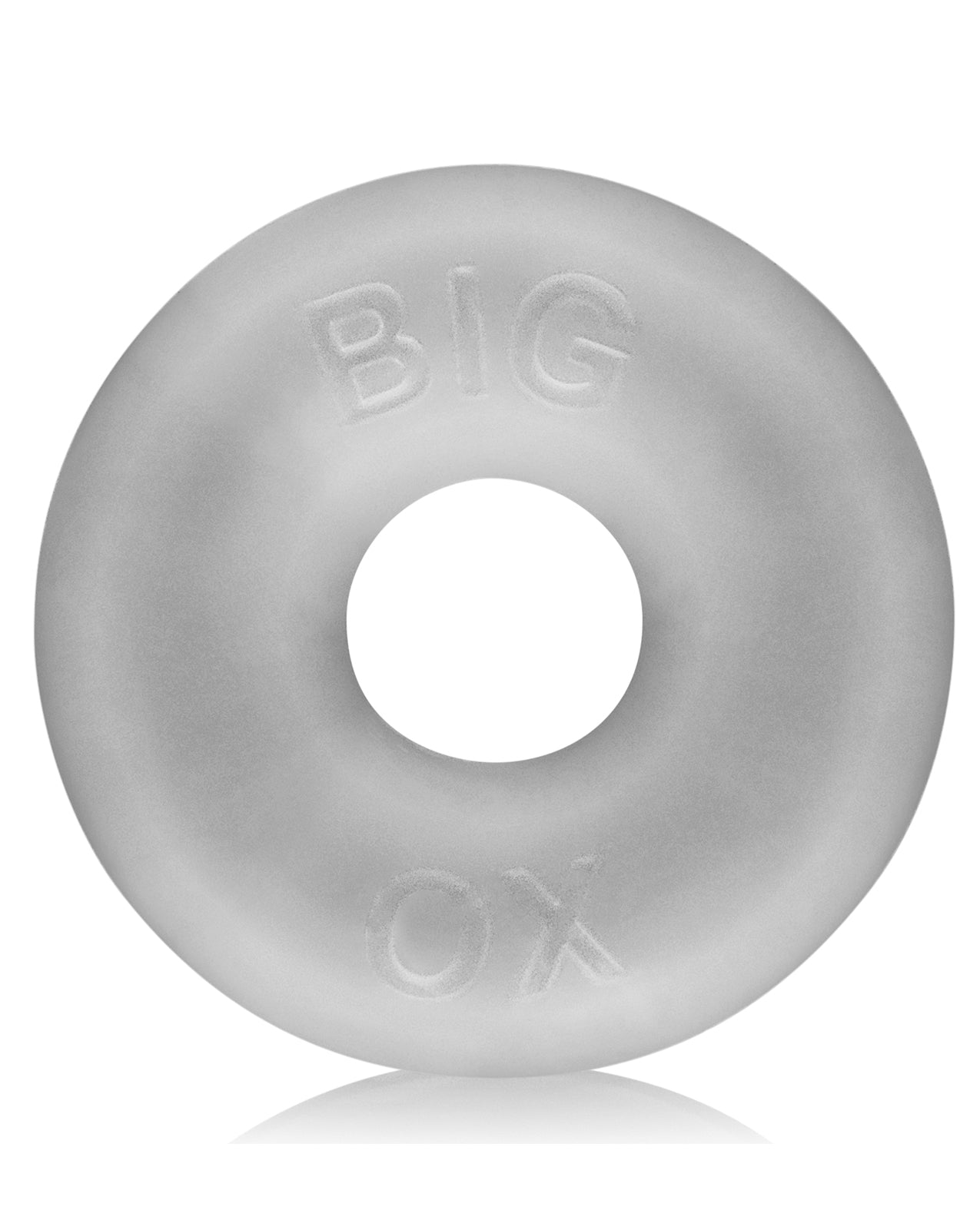 Oxballs OXS-3022-CL.IC Big Ox Cockring - Clear Silicone/TPR Blend