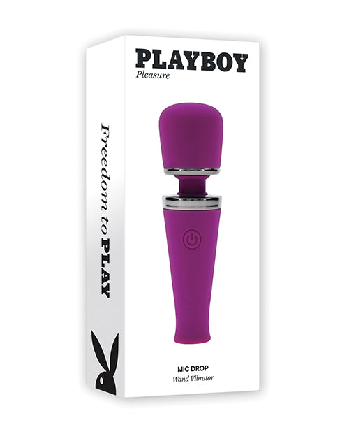 Evolved PB-RS-5063-2 Playboy Pleasure Wand Vibrator, Fuchsia