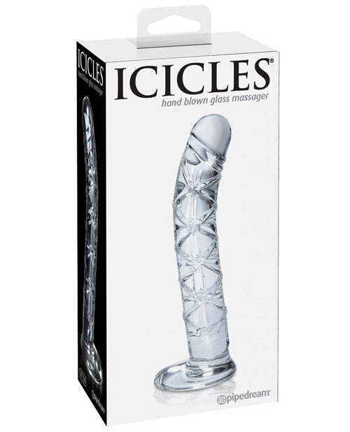 Pipedream Products 296000 Icicles No. 60 Glass Dong, Clear