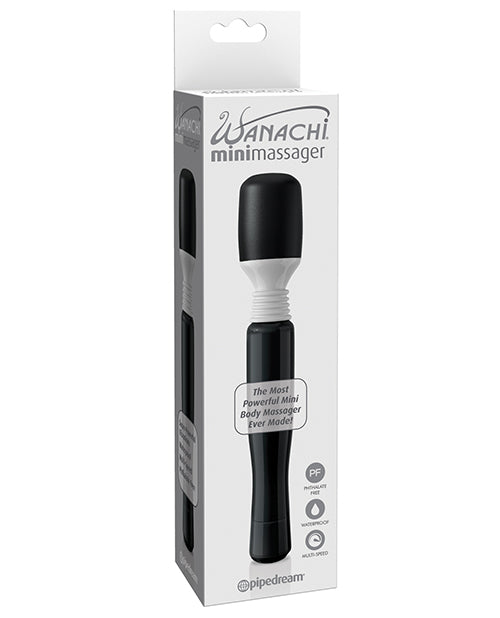 Pipedream Products 302723 Mini Wanachi Massager, 8-Inch, Waterproof, Black