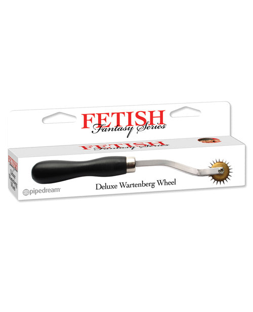 Pipedream Fetish Fantasy Series Deluxe Wartenberg Wheel - Black Stainless Steel