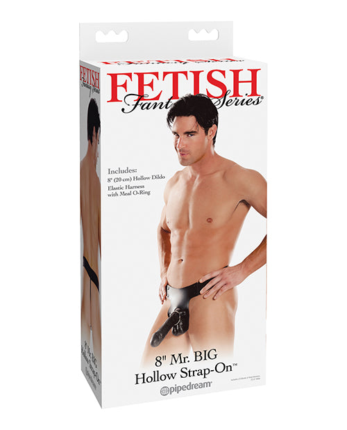 Pipedream Products Mr. Big Hollow 8" Strap-On – Realistic Feel