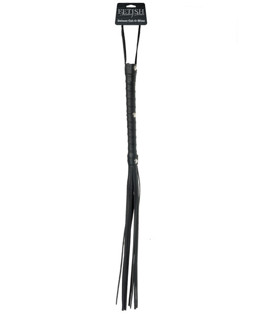 Pipedream Products 443723 Deluxe Cat-O-Nine Tails, Vinyl, Black