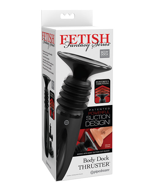 Pipedream Products Body Dock Thruster, Black, 7 Modes