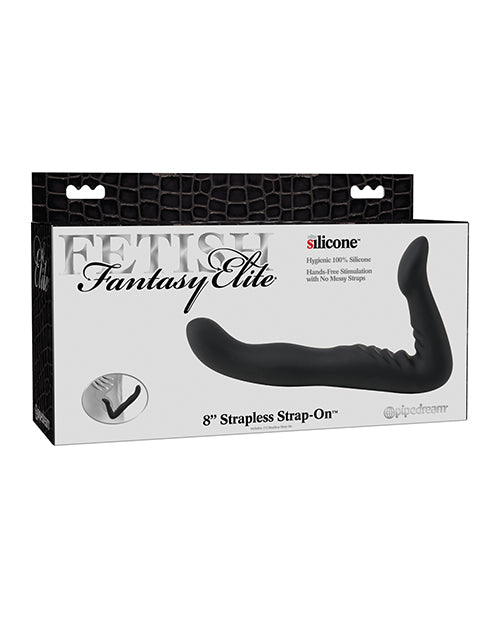 Pipedream Fetish Fantasy Elite Strapless Double Dildo, 8-Inch - Black