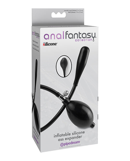 Pipedream Products 466723 Inflatable Silicone Ass Expander, Black, Silicone