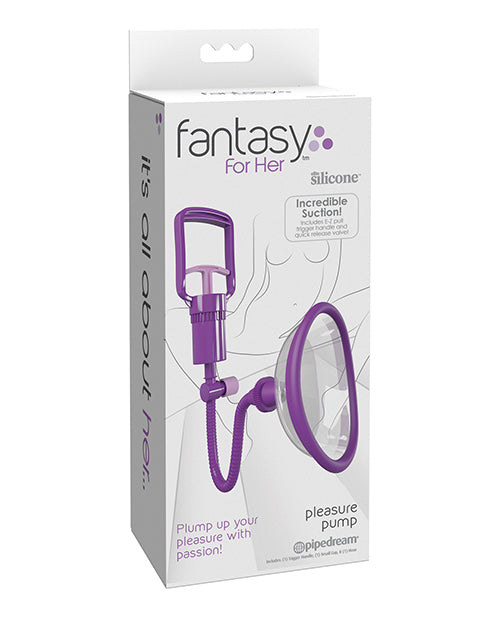 Pipedream Products 496512 Fantasy For Her Pleasure Pump, Purple, ABS, Silicone