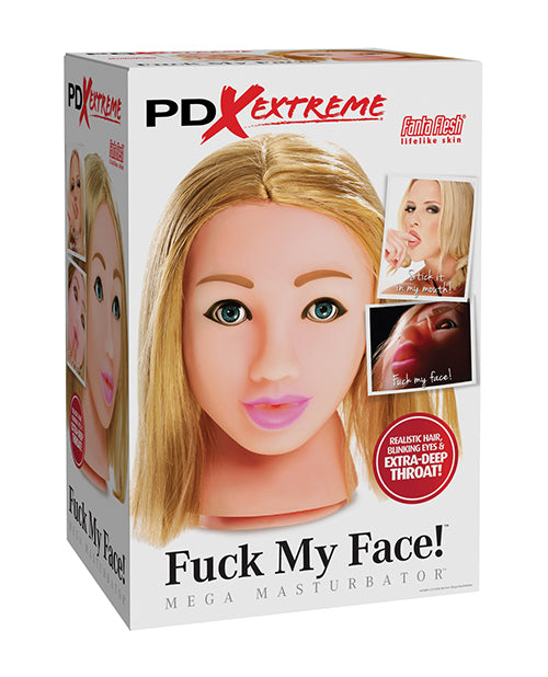 PDX Brands RD179-01 Extreme Toyz Fuck My Face Realistic Head