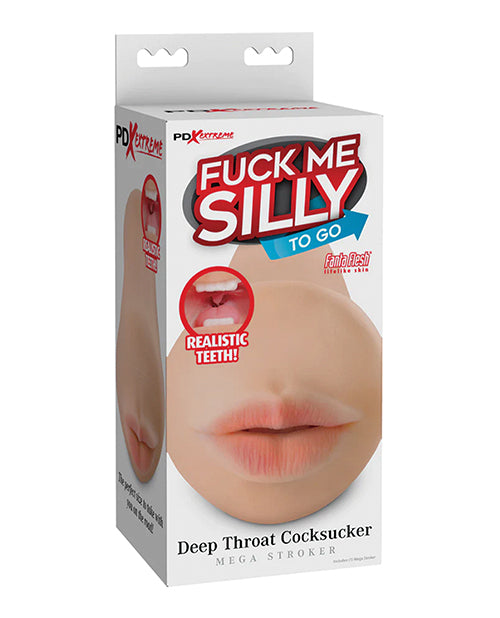 PDX Brands RD430 Deep Throat Stroker, TPE, Ivory